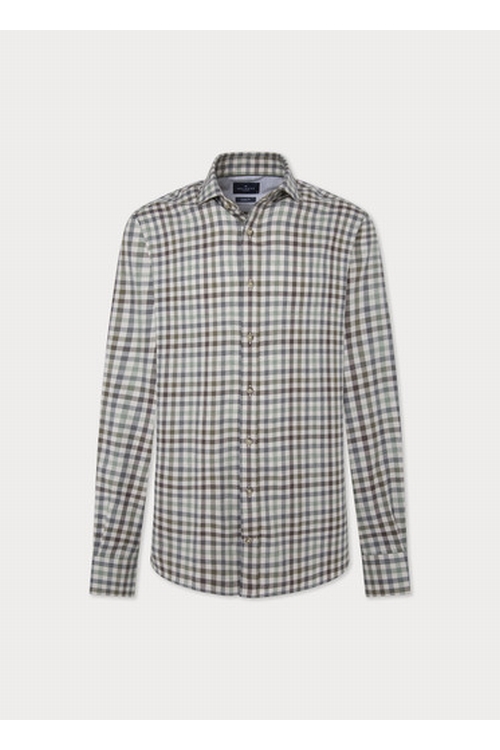 CHEMISE FLANNEL GINGHAM HACKETT