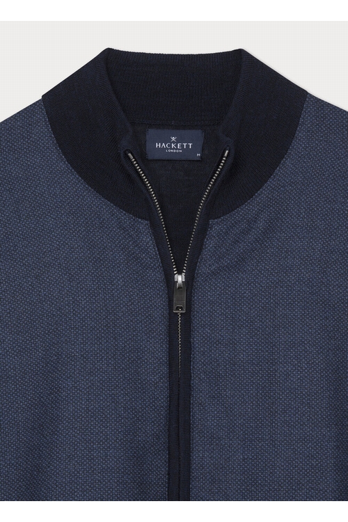 CARDIGAN ZIPPÉ HACKETT