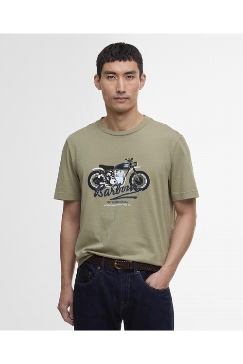 T-SHIRT MOTO BARBOUR
