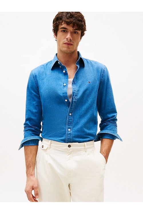 CHEMISE EN CHAMBRAY TOMMY HILFIGER