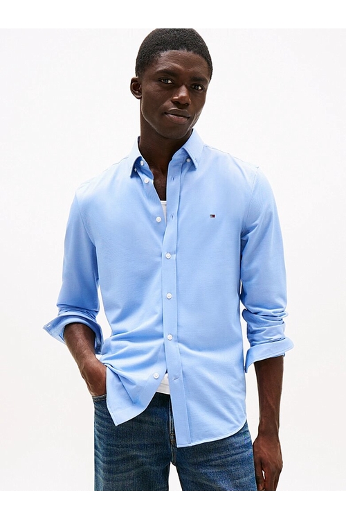 CHEMISE SLIM À COL BOUTONNÉ TOMMY HILFIGER
