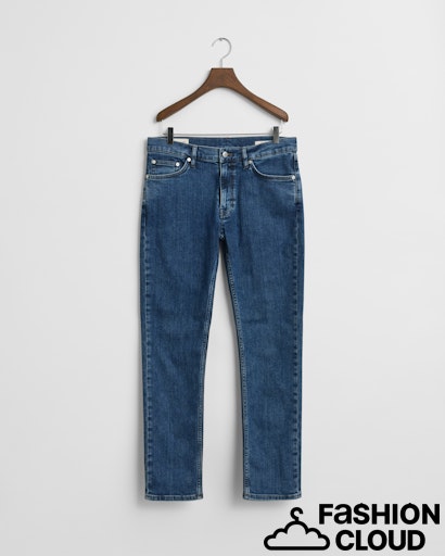 JEAN SLIM CLEAN WASH GANT