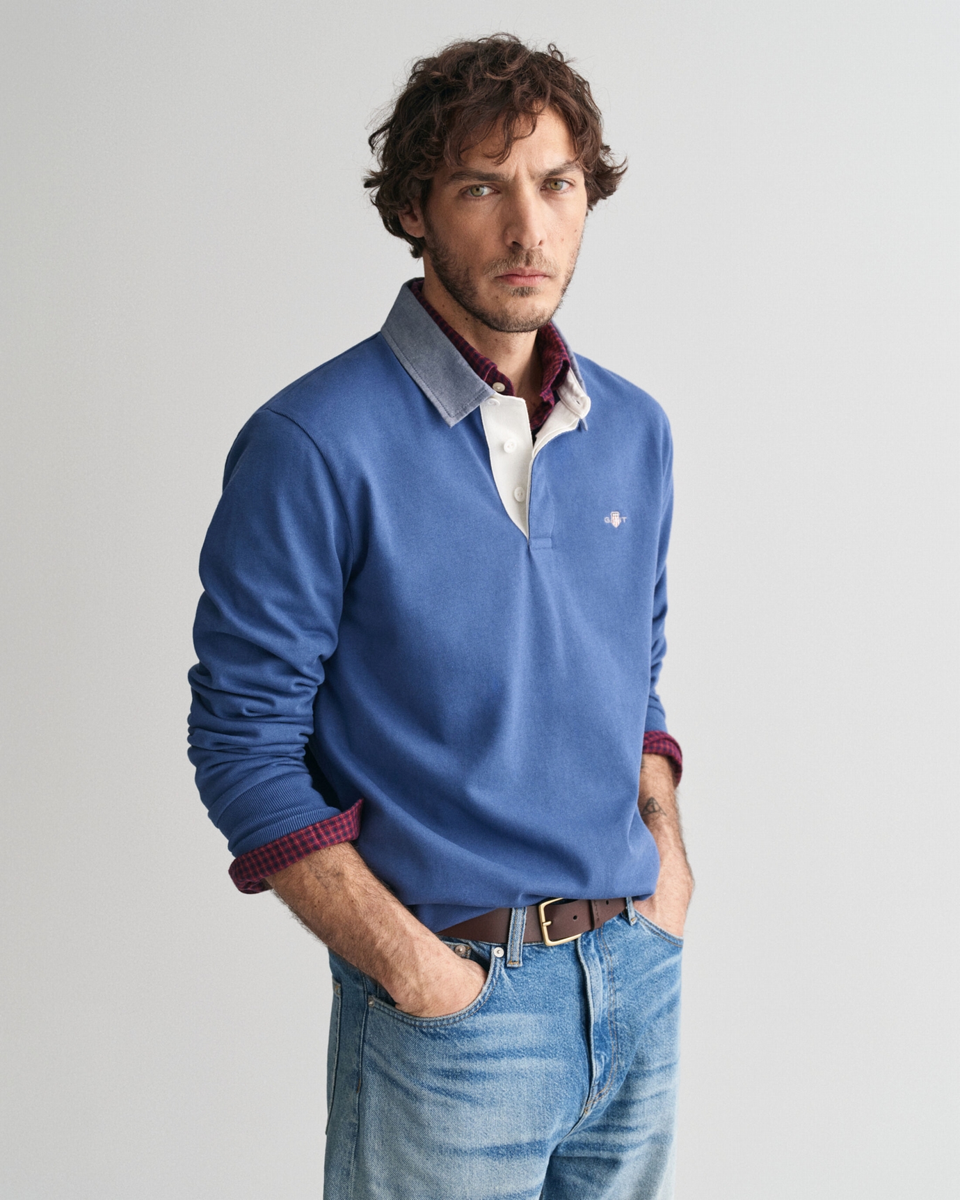 POLO CHAMBRAY RUGGER GANT