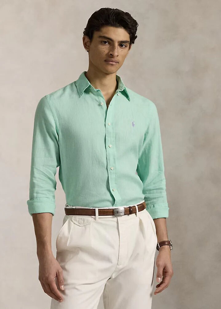 CHEMISE EN LIN SLIM RALPH LAUREN