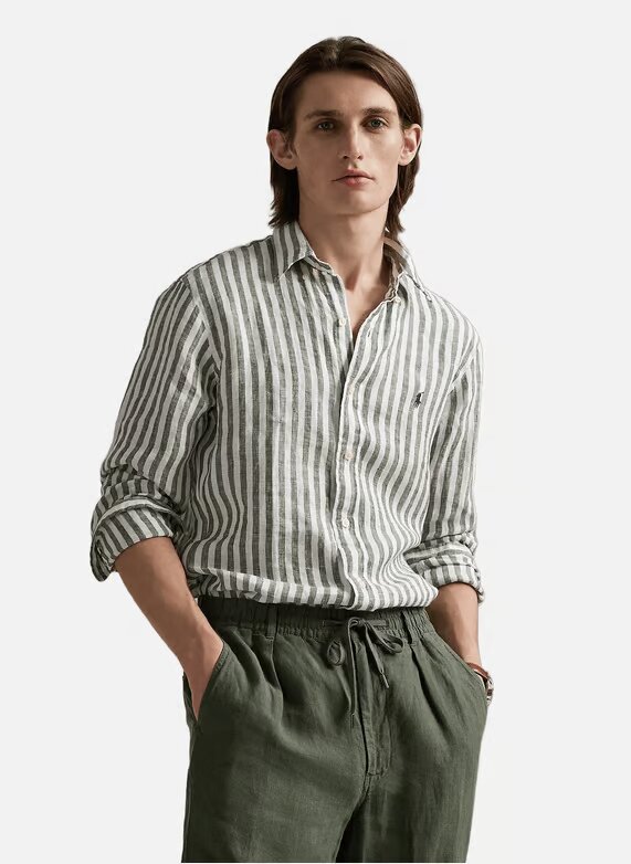 CHEMISE EN LIN RALPH LAUREN