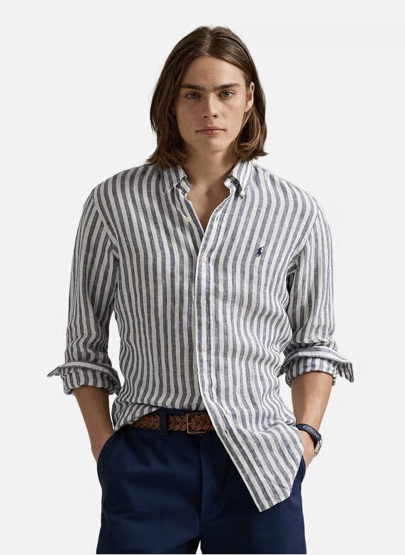 CHEMISE EN LIN RALPH LAUREN