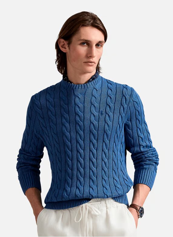 PULL À TORSADES RALPH LAUREN