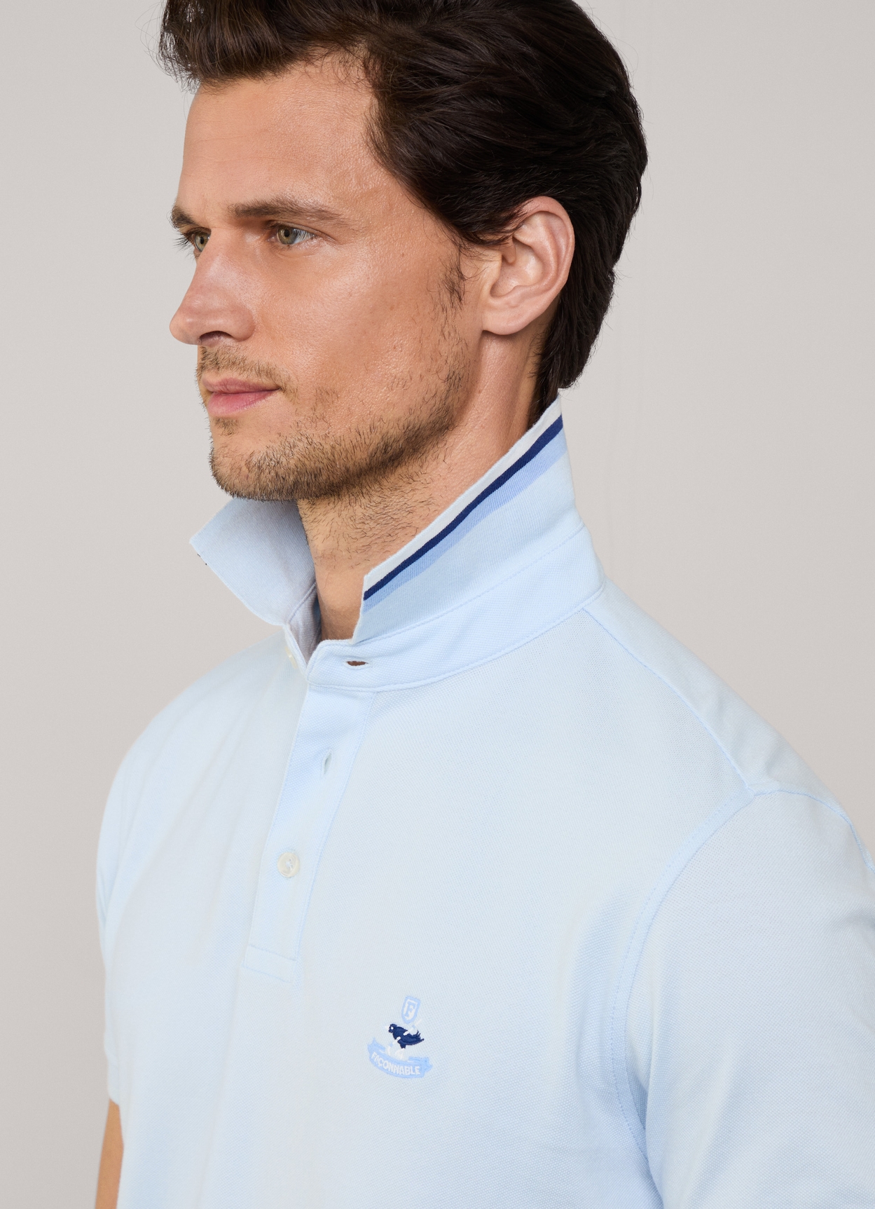 POLO EN COTON PIMA FAÇONNABLE