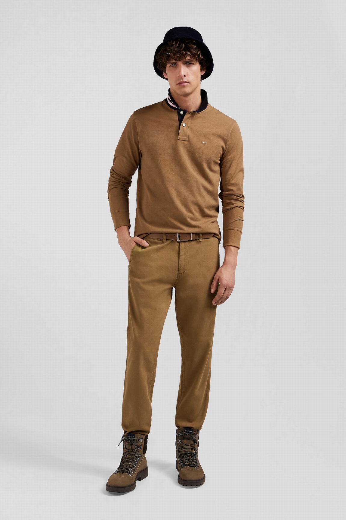 PANTALON CHINO EN PIQUÉ EDEN-PARK