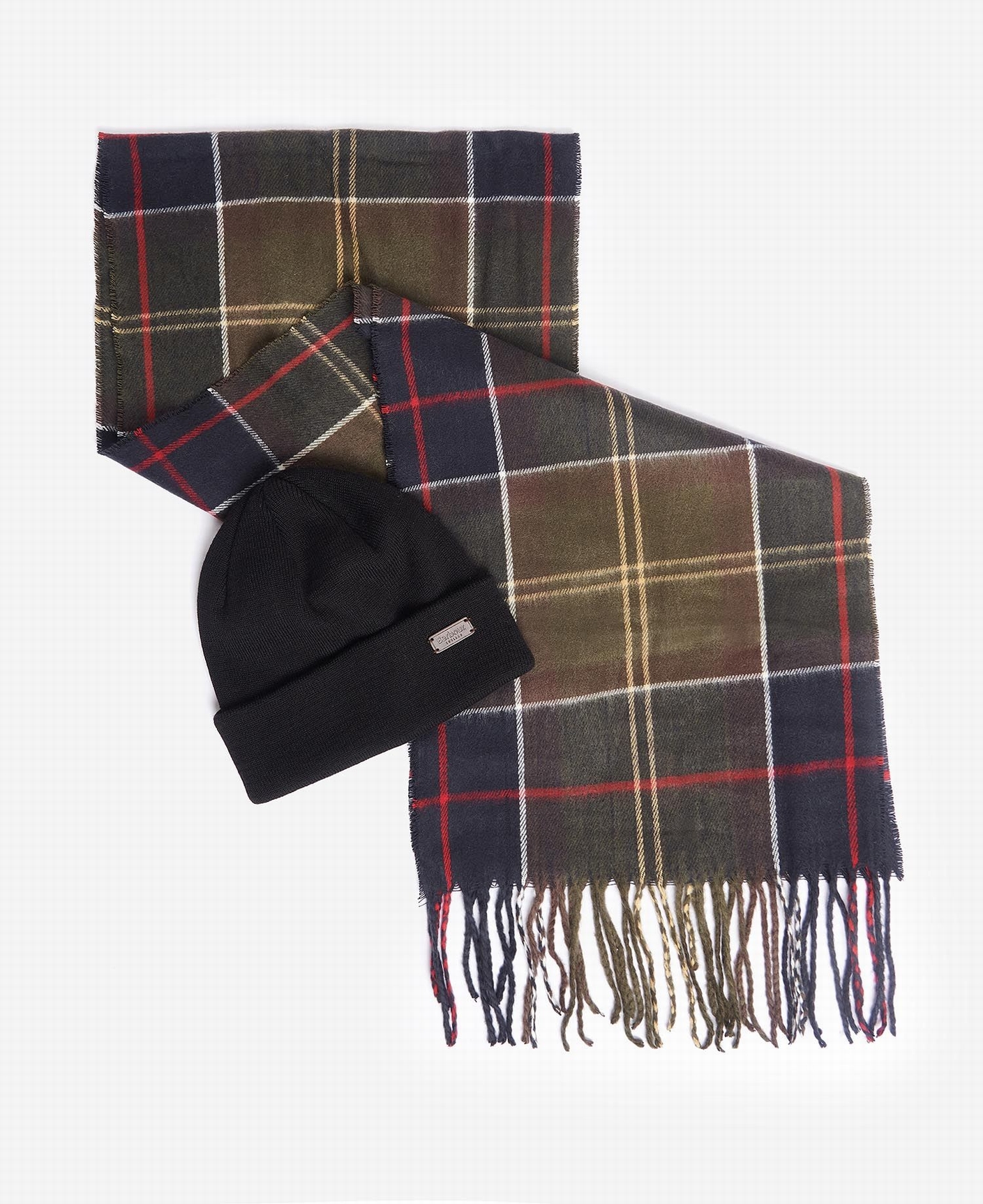 COFFRET BONNET ECHARPE BARBOUR