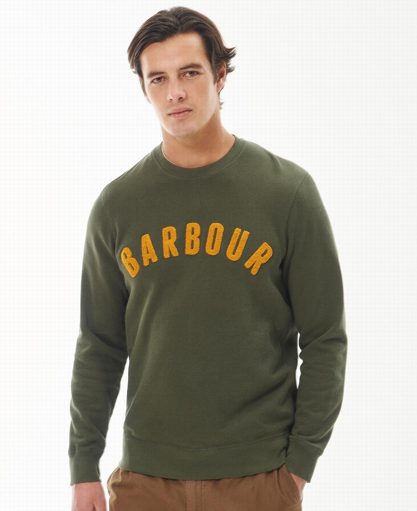 SWEATSHIRT LOGO BARBOUR