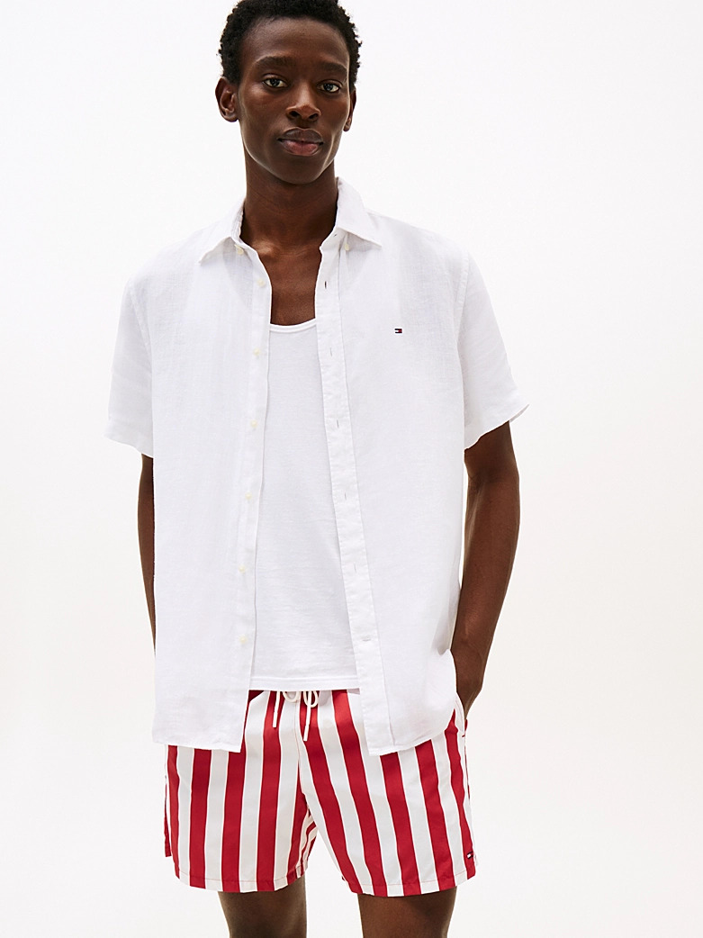 CHEMISETTE EN LIN LAVÉ TOMMY HILFIGER