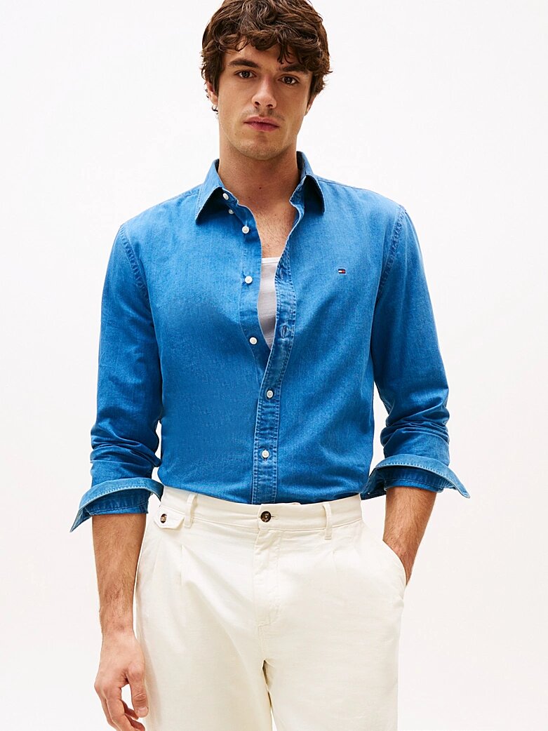 CHEMISE EN CHAMBRAY TOMMY HILFIGER