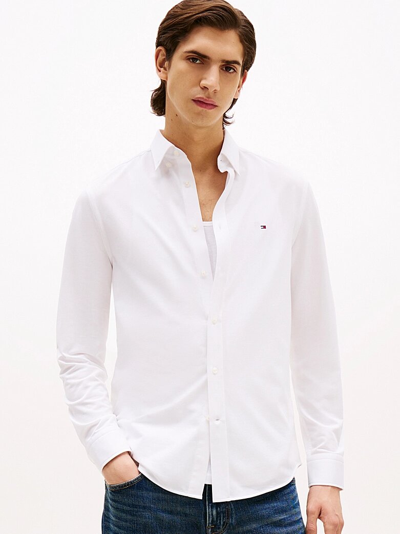 CHEMISE SLIM À COL BOUTONNÉ TOMMY HILFIGER