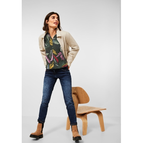 BLOUSE CECIL - CECIL - KAKI 33273 - 1