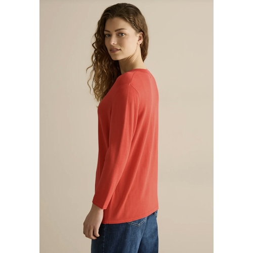 PULL CECIL V-NECK - CECIL - ORANGE 16309 - 2