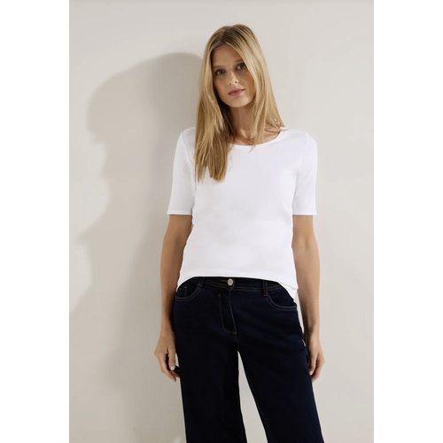 TEE SHIRT CECIL - CECIL - VANILLE 13474 - 1
