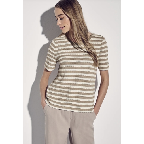 TEE SHIRT STREET ONE - STREET ONE - BEIGE 25617 - 1