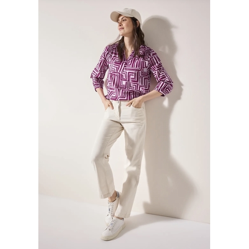 BLOUSE CECIL - CECIL - PRUNE 26604 - 1