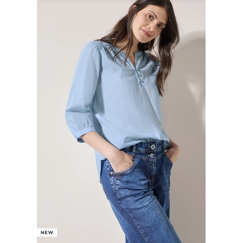 BLOUSE CECIL - CECIL - BLUE 16651 - 1