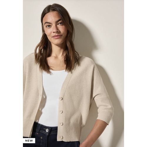 CARDIGAN CECIL - CECIL - BEIGE 16521 - 1