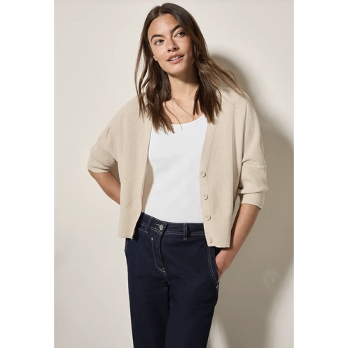 CARDIGAN CECIL - CECIL - BEIGE 16521 - 2