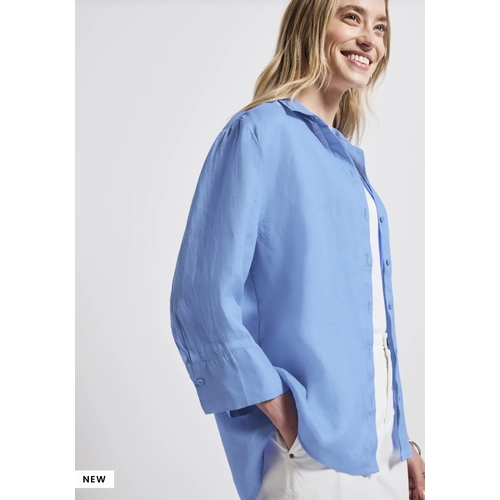 BLOUSE STREET ONE - STREET ONE - BLUE 16266 - 1