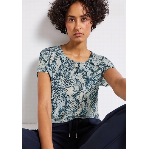 DEBARDEUR STREET ONE - STREET ONE - BLUE AROMA 37020 - 1
