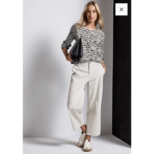 BLOUSE STREET ONE - STREET ONE - BEIGE 37019 - 1