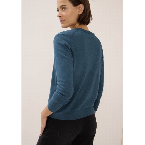 CARDIGAN CECIL - CECIL - BLUE 16838 - 2