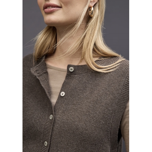 GILET STREET ONE - STREET ONE - BROWN 17142 - 2