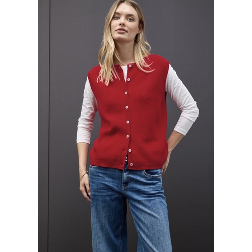 GILET STREET ONE - STREET ONE - RED 16865 - 2