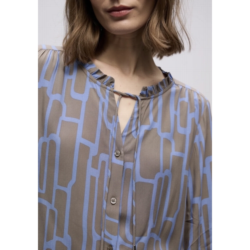 BLOUSE STREET ONE - STREET ONE - BLUE 27149 - 2
