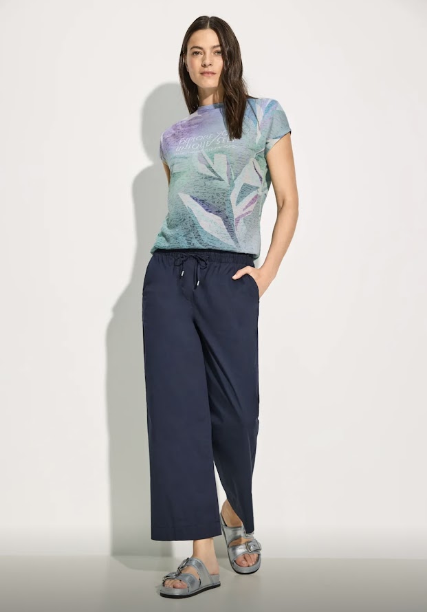 TEE SHIRT CECIL - CECIL - GREEN 35798