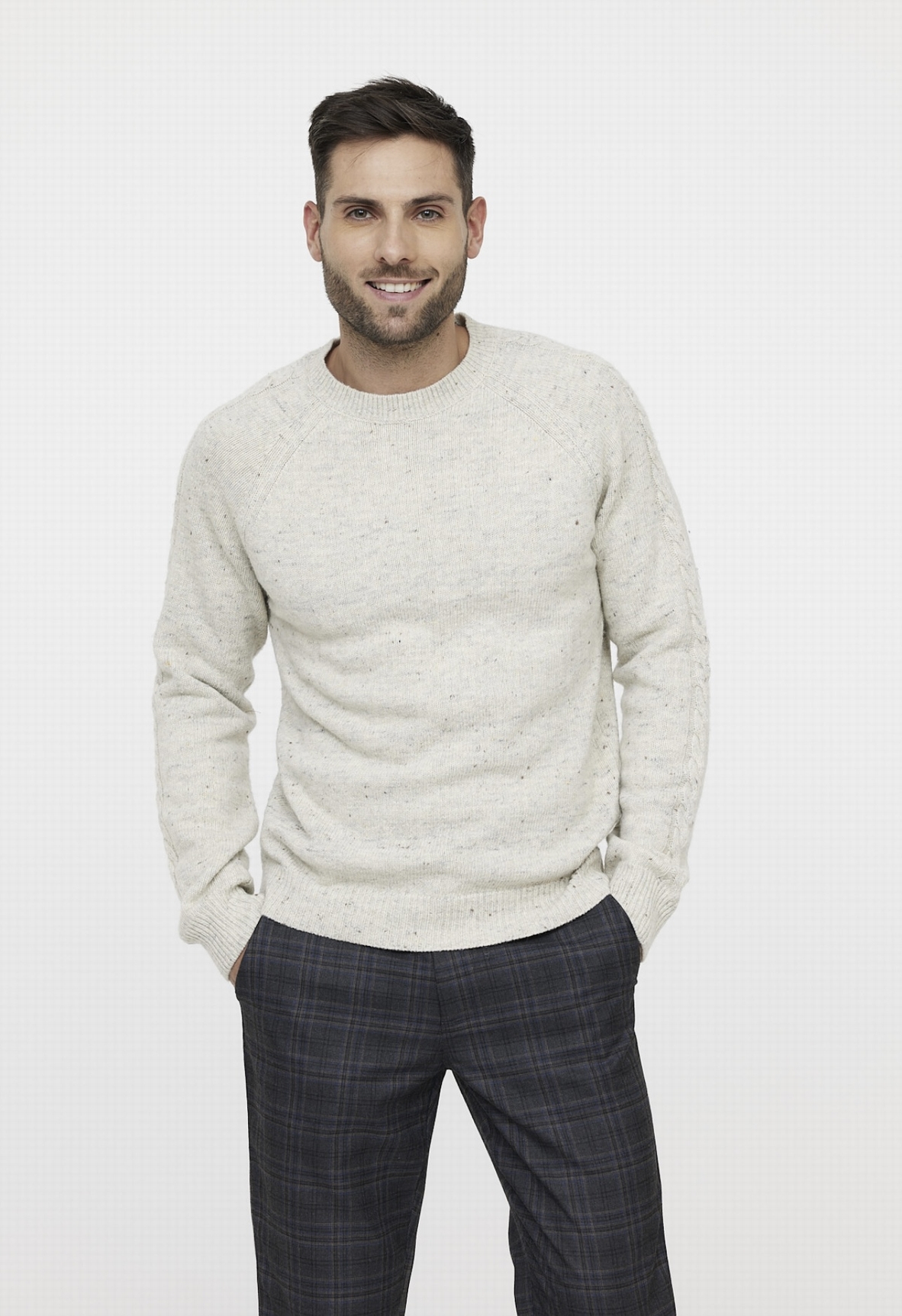 PULL LEE COOPER - LEE COOPER - IVORY 507