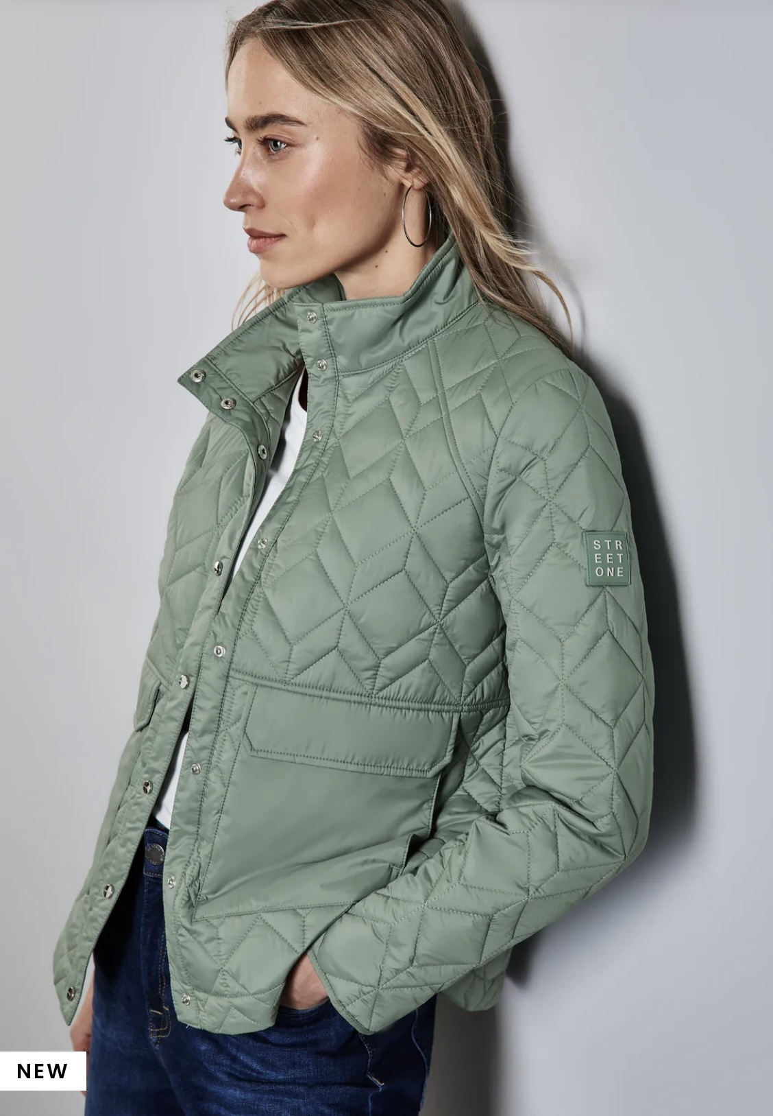 VESTE STREET ONE - STREET ONE - GREEN 16022