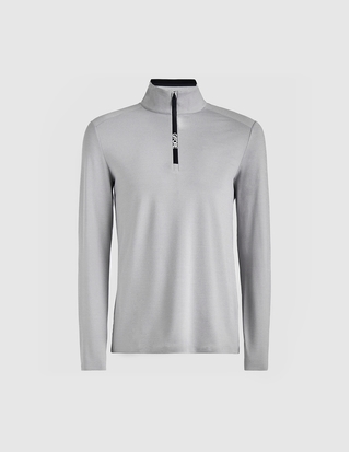 MENS BRUSHED BACK 1/4 ZIP PULL