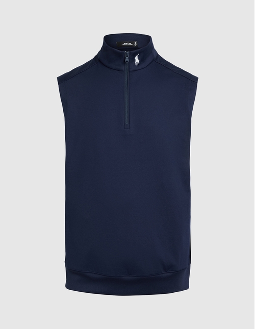 VEST SLEEVELESS HALF ZIP