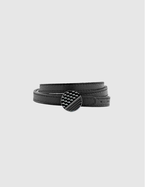 BRACELET CUIR TRIPLE PALLADIUM