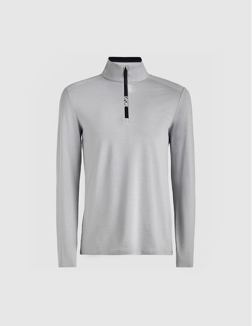 MENS BRUSHED BACK 1/4 ZIP PULL