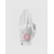 LADIES ESSENTIAL GLOVE LH WHITE/LIGHT PINK GFORE