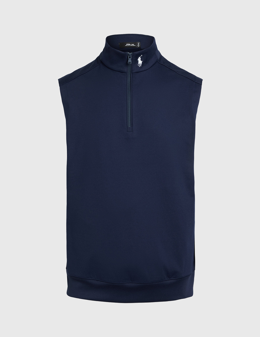 VEST SLEEVELESS HALF ZIP