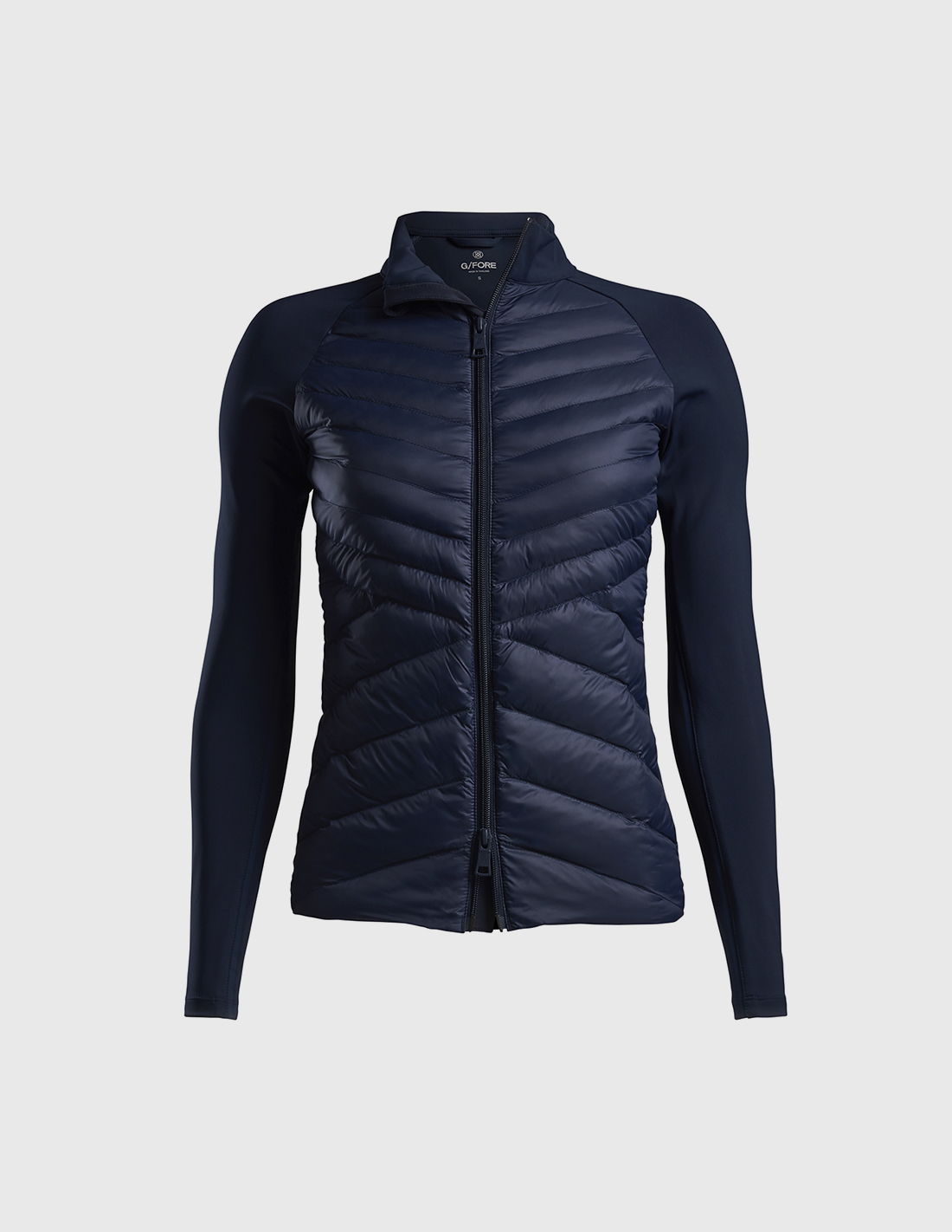 LADIES QUILTED HYBRID JACKET