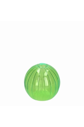 VASE VERRE BOULE COLORE - GIFT COMPANY - VERT