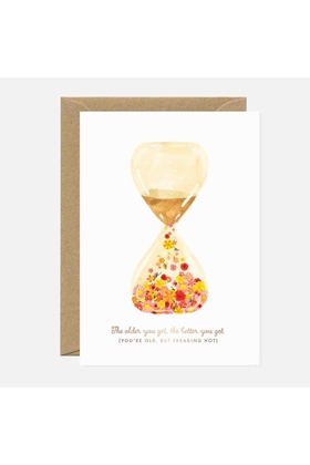 CARTE SABLIER LOVE - ALL THE WAYS TO SAY - SABLIER LOVE