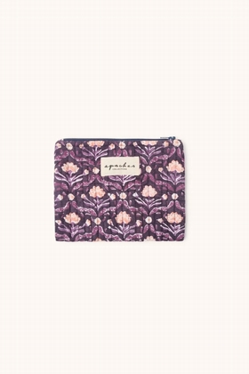 PETITE POCHETTE CACTUS MARINE - APACHES COLLECTION - NAVY