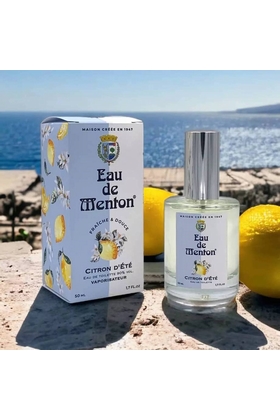 EAU DE TOILETTE CITRON D'ETE - EAU DE MENTON - CITRON ETE