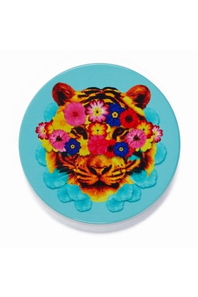 SET 4 DESSOUS DE VERRE - GANGZAI - MASKTIGER