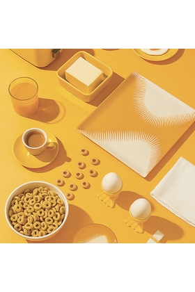 VIDE-POCHES WAVE - GANGZAI - JAUNE