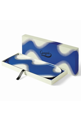 PLATEAU ARRONDI WAVE - GANGZAI - BLEU